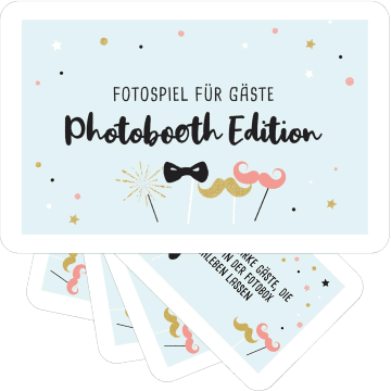 Props Karten Hochzeit